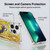 Harry Potter Deathly Hallows XIII Hufflepuff Pattern Soft Gel Case for Apple iPhone 13 Pro Max & MagSafe