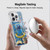 Harry Potter Deathly Hallows XIII Ravenclaw Pattern Soft Gel Case for Apple iPhone 13 Pro Max & MagSafe