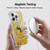Harry Potter Deathly Hallows XIII Hufflepuff Pattern Soft Gel Case for Apple iPhone 14 Pro Max & MagSafe