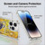 Harry Potter Deathly Hallows XIII Hufflepuff Pattern Soft Gel Case for Apple iPhone 14 Pro Max & MagSafe