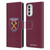 West Ham United FC Crest Full Colour Leather Book Wallet Case Cover For Motorola Moto G52