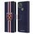 West Ham United FC Crest Stripes Leather Book Wallet Case Cover For Motorola Moto G9 Power