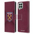 West Ham United FC Crest Gradient Leather Book Wallet Case Cover For Samsung Galaxy M53 (2022)