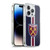 West Ham United FC Crest Stripes Soft Gel Case for Apple iPhone 14 Pro