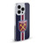 West Ham United FC Crest Stripes Soft Gel Case for Apple iPhone 14 Pro