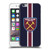 West Ham United FC Crest Stripes Soft Gel Case for Apple iPhone 6 / iPhone 6s