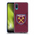 West Ham United FC Crest Gradient Soft Gel Case for Samsung Galaxy A02/M02 (2021)