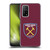 West Ham United FC Crest Full Colour Soft Gel Case for Xiaomi Mi 10T 5G