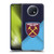 West Ham United FC Crest Blue Gradient Soft Gel Case for Xiaomi Redmi Note 9T 5G