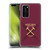 West Ham United FC Hammer Marque Kit Gradient Soft Gel Case for Huawei P40 5G