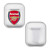 Arsenal FC Logo Plain Clear Hard Crystal Cover Case for Apple AirPods 1 1st Gen / 2 2nd Gen Charging Case