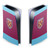 West Ham United FC Art 1895 Claret Crest Vinyl Sticker Skin Decal Cover for Sony PS5 Digital Edition Console