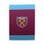 West Ham United FC Art 1895 Claret Crest Vinyl Sticker Skin Decal Cover for Sony PS5 Digital Edition Console
