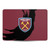 West Ham United FC Art Sweep Stroke Vinyl Sticker Skin Decal Cover for Apple MacBook Pro 16" A2141