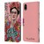 Frida Kahlo Art & Quotes Girl Power Leather Book Wallet Case Cover For Apple iPhone XR