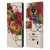 Frida Kahlo Red Florals Vine Leather Book Wallet Case Cover For Nokia C21