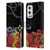 Frida Kahlo Red Florals Efflorescence Leather Book Wallet Case Cover For OnePlus 9 Pro