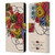 Frida Kahlo Red Florals Vine Leather Book Wallet Case Cover For OnePlus 9