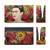 Frida Kahlo Floral Portrait Pattern Vinyl Sticker Skin Decal Cover for Nintendo Switch Bundle