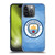 Manchester City Man City FC Badge Geometric Blue Full Colour Soft Gel Case for Apple iPhone 14 Pro