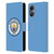 Manchester City Man City FC Badge Blue Full Colour Leather Book Wallet Case Cover For OnePlus Nord N20 5G