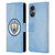 Manchester City Man City FC Badge Geometric Blue Full Colour Leather Book Wallet Case Cover For OnePlus Nord N20 5G