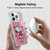 Peanuts Snoopy Boardwalk Airbrush XOXO Soft Gel Case for Apple iPhone 14 Pro & MagSafe