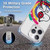 Peanuts Snoopy Boardwalk Airbrush Colourful Skating Soft Gel Case for Apple iPhone 14 Pro & MagSafe