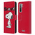 Peanuts Characters Snoopy Leather Book Wallet Case Cover For Huawei Nova 7 SE/P40 Lite 5G