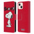 Peanuts Characters Snoopy Leather Book Wallet Case Cover For Apple iPhone 13