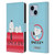 Peanuts Snoopy Deco Dreams House Leather Book Wallet Case Cover For Apple iPhone 14 Plus