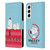 Peanuts Snoopy Deco Dreams House Leather Book Wallet Case Cover For Samsung Galaxy S22 5G