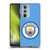 Manchester City Man City FC Badge Blue Full Colour Soft Gel Case for Motorola Edge X30