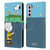 Peanuts Halfs And Laughs Charlie, Snoppy & Woodstock Leather Book Wallet Case Cover For Samsung Galaxy S21 5G