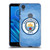 Manchester City Man City FC Badge Geometric Blue Full Colour Soft Gel Case for Motorola Moto E6