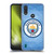 Manchester City Man City FC Badge Geometric Blue Full Colour Soft Gel Case for Motorola Moto E6s (2020)