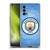 Manchester City Man City FC Badge Geometric Blue Full Colour Soft Gel Case for OPPO Reno 4 Pro 5G