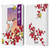 Peanuts Oriental Snoopy Cherry Blossoms 2 Leather Book Wallet Case Cover For Amazon Kindle Paperwhite 1 / 2 / 3