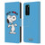 Peanuts Snoopy Hug More Leather Book Wallet Case Cover For Huawei P40 5G