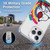 Peanuts Snoopy Boardwalk Airbrush Colourful Skating Soft Gel Case for Apple iPhone 13 Pro Max & MagSafe
