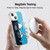Peanuts Halfs And Laughs Snoopy Geometric Soft Gel Case for Apple iPhone 13