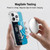 Peanuts Halfs And Laughs Snoopy Geometric Soft Gel Case for Apple iPhone 13 Pro & MagSafe