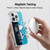 Peanuts Halfs And Laughs Snoopy Geometric Soft Gel Case for Apple iPhone 14 Pro Max & MagSafe