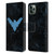 Batman DC Comics Nightwing Logo Grunge Leather Book Wallet Case Cover For Apple iPhone 11 Pro Max