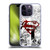 Superman DC Comics Comicbook Art Red Logo Splatter Soft Gel Case for Apple iPhone 14 Pro & MagSafe