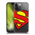 Superman DC Comics Logos Oversized Soft Gel Case for Apple iPhone 14 Pro