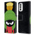 Looney Tunes Characters Marvin The Martian Leather Book Wallet Case Cover For Motorola Moto G52