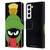 Looney Tunes Characters Marvin The Martian Leather Book Wallet Case Cover For Samsung Galaxy S22 5G