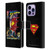 Superman DC Comics Famous Comic Book Covers Death Leather Book Wallet Case Cover For Apple iPhone 14 Pro Max
