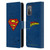Superman DC Comics Logos Distressed Leather Book Wallet Case Cover For HTC Desire 21 Pro 5G
